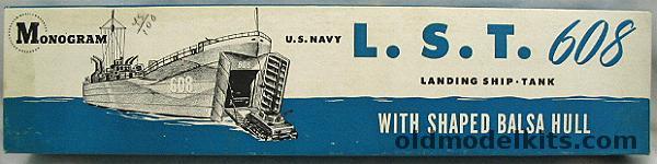 Monogram US Navy LST-608, B1 plastic model kit